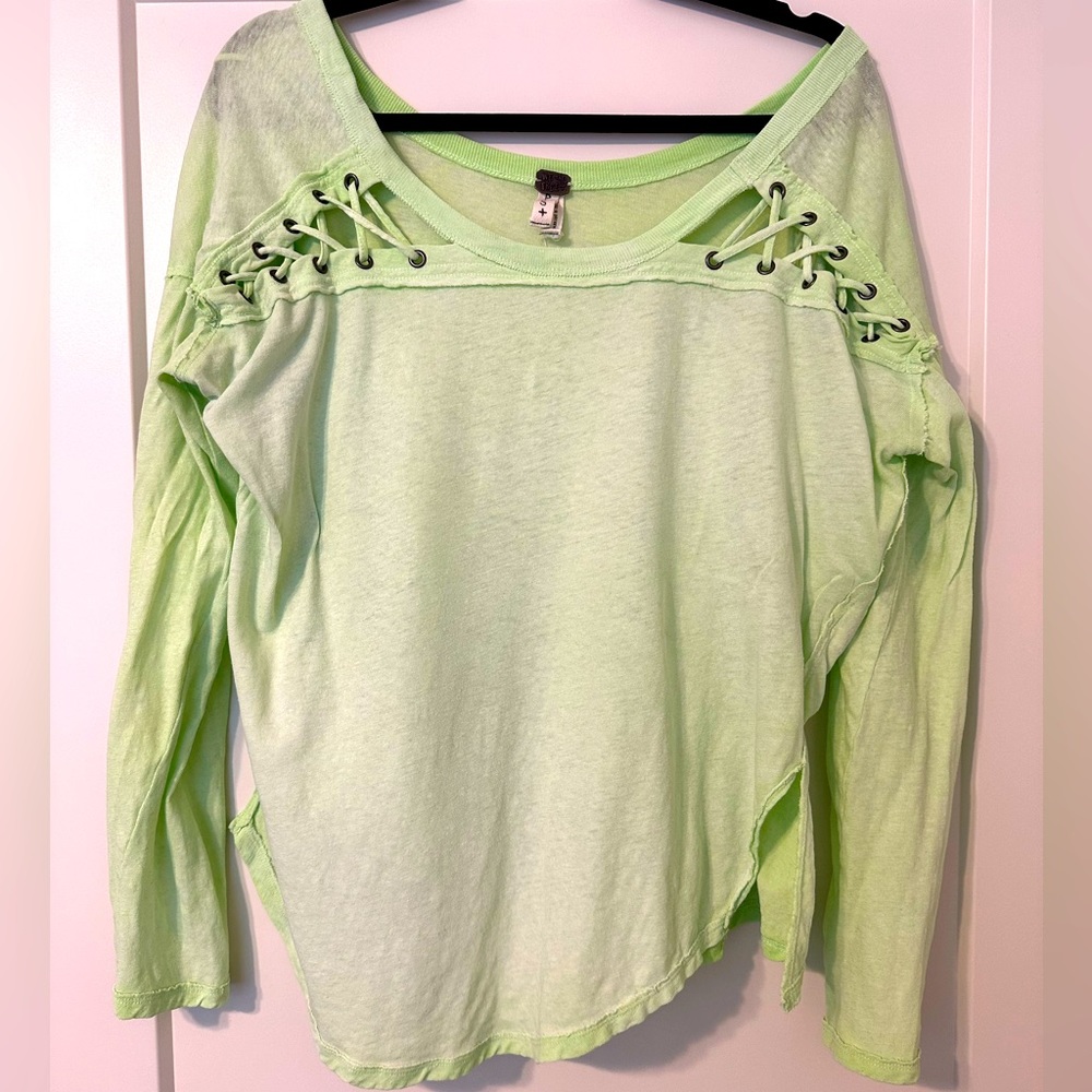 Free People Long Sleeve Top